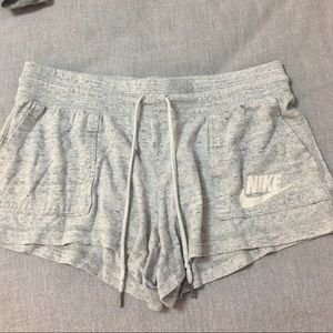 Heather grey Nike shorts